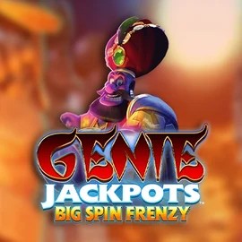 Genie Jackpots: Big Spin Frenzy logo by Blueprint Gaming at Lizaro Casino
