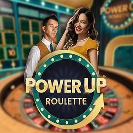 PowerUP Roulette game by Pragmatic Play – logo hosted on Lizaro Casino