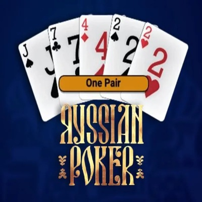 Russian Poker slot icon by OneTouch Games, available at Lizaro Casino