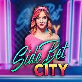 Side Bet City slot visual from Evolution available on lizaroo-casino.nl